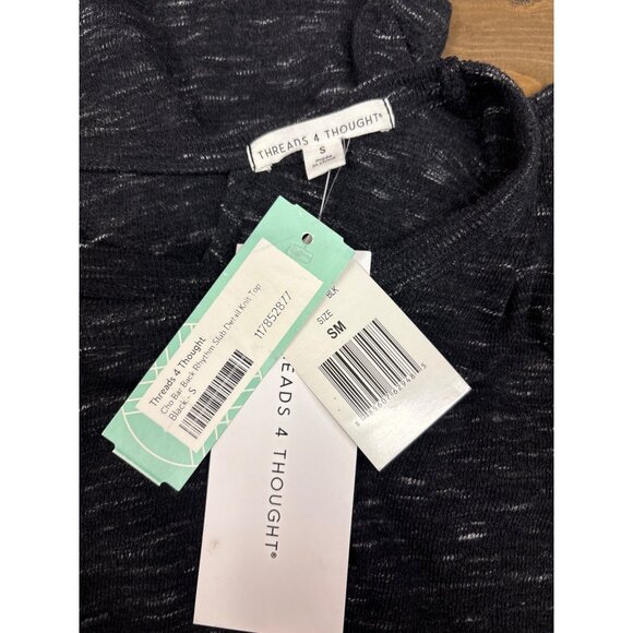 Threads for Thought Women's Athletic Log Sleeve Shirt Size Small - Picture 4 of 6